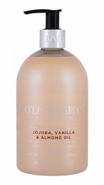 Liquid soap Baylis & Harding Jojoba, Vanilla & Almond Oil 500ml paveikslėlis 1 iš 1