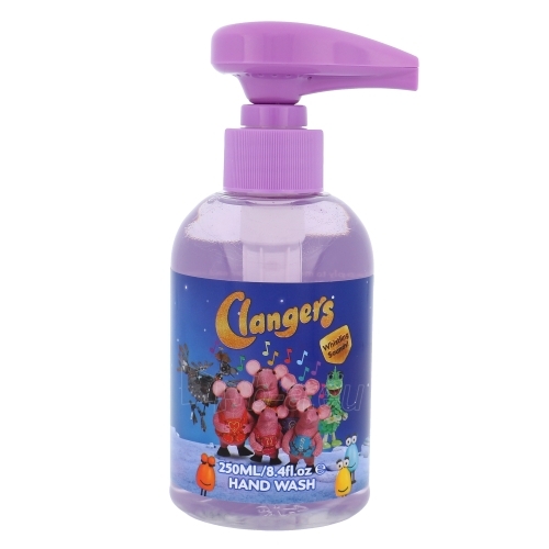 Skystas muilas Clangers Clangers Hand Wash Cosmetic 250ml paveikslėlis 1 iš 1