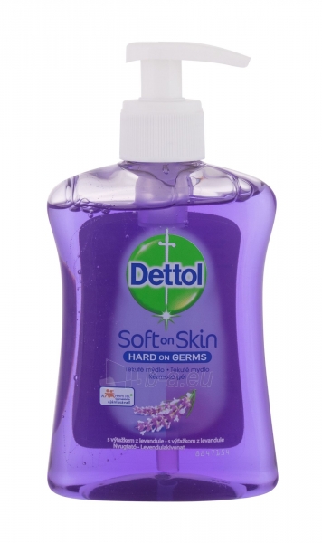 Skystas muilas Dettol Antibacterial Liquid Hand Wash Liquid Soap 250ml Lavender paveikslėlis 1 iš 1