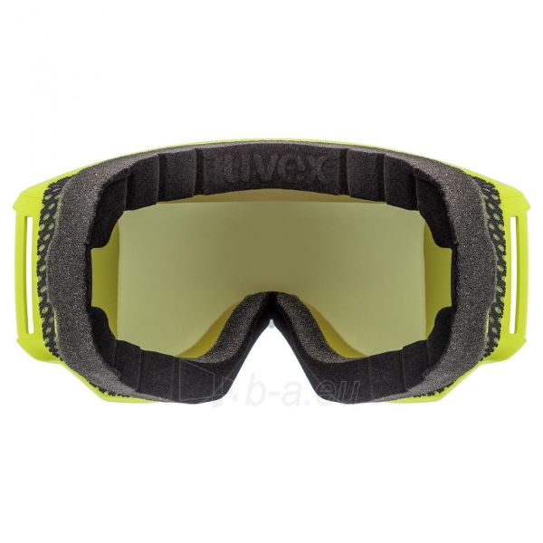 Slidinėjimo akiniai Uvex athletic CV lime mat SL/blue-green paveikslėlis 2 iš 4