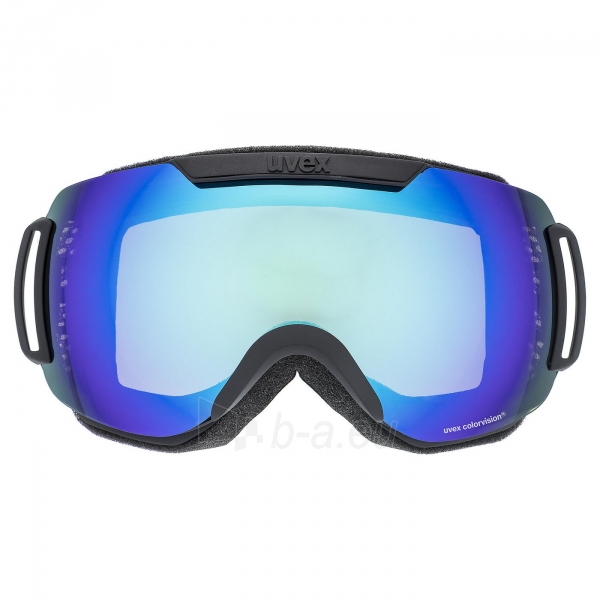 Slidinėjimo akiniai Uvex downhill 2000 CV black SL/blue-green Paveikslėlis 2 iš 4 310820263469