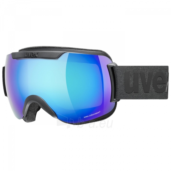 Slidinėjimo akiniai Uvex downhill 2000 CV black SL/blue-green paveikslėlis 4 iš 4