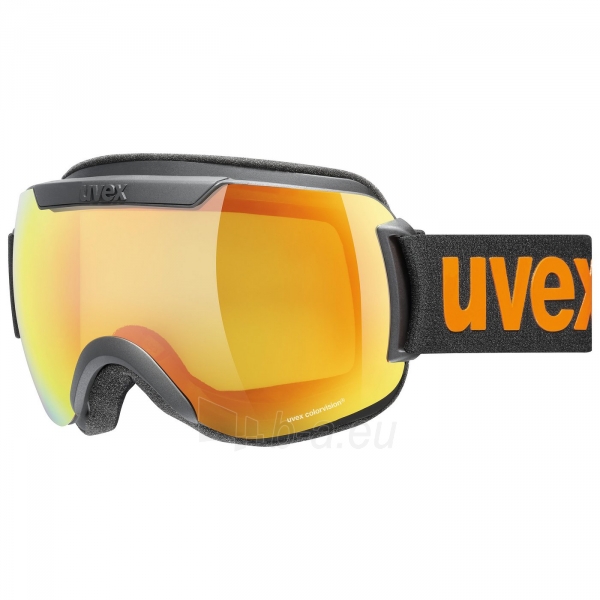 Slidinėjimo akiniai Uvex downhill 2000 CV black SL/orange-yellow paveikslėlis 4 iš 4