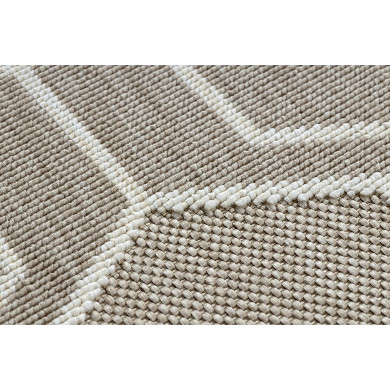 Smėlio spalvos kilimas SPRING Geometry | 140x200 cm paveikslėlis 8 iš 16