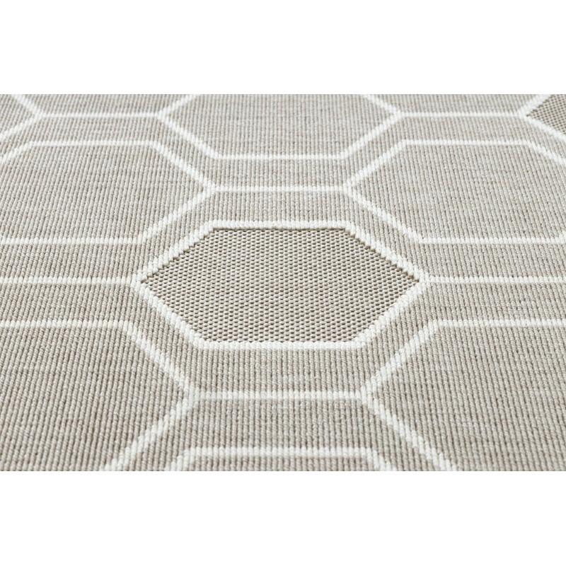 Smėlio spalvos kilimas SPRING Geometry | 80x150 cm paveikslėlis 6 iš 16