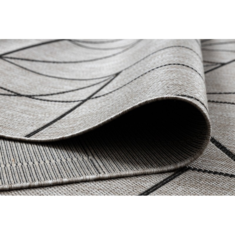 Smėlio spalvos sizalio kilimas su geometriniais motyvais FLOORLUX | 80x150 cm paveikslėlis 10 iš 16