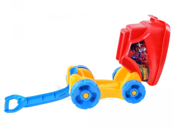 Smėlio žaislų rinkinys su vežimėliu paveikslėlis 5 iš 7