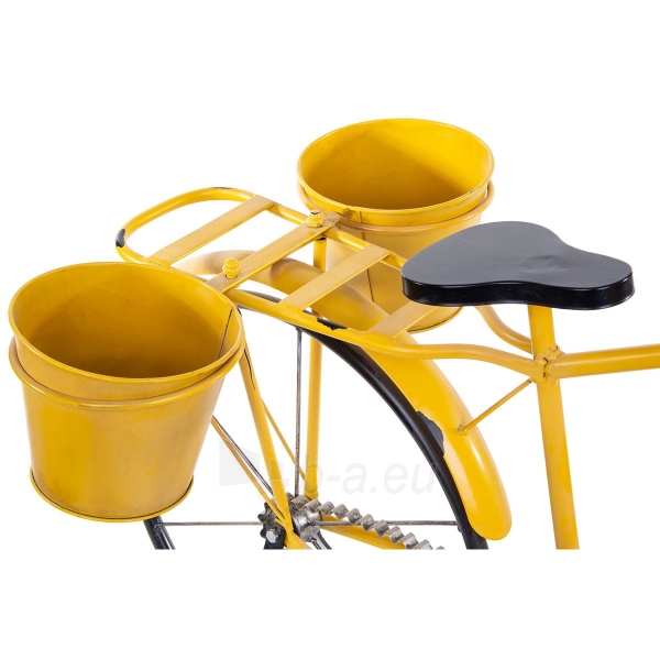Sodo dviratis su vazonais - Saska Garden, geltonas paveikslėlis 3 iš 6
