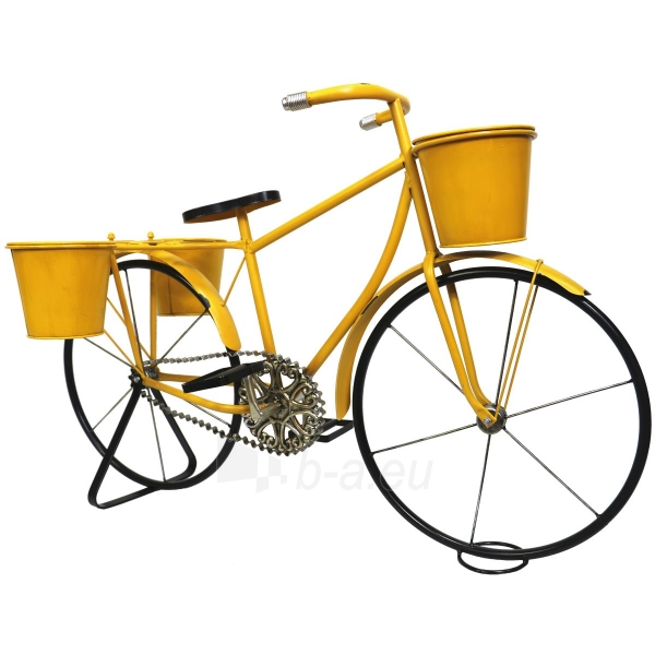 Sodo dviratis su vazonais - Saska Garden, geltonas paveikslėlis 6 iš 6