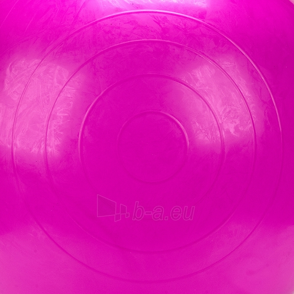 Šokinėjimo kamuolys METEOR 55 cm su rageliais, rožinis paveikslėlis 3 iš 5