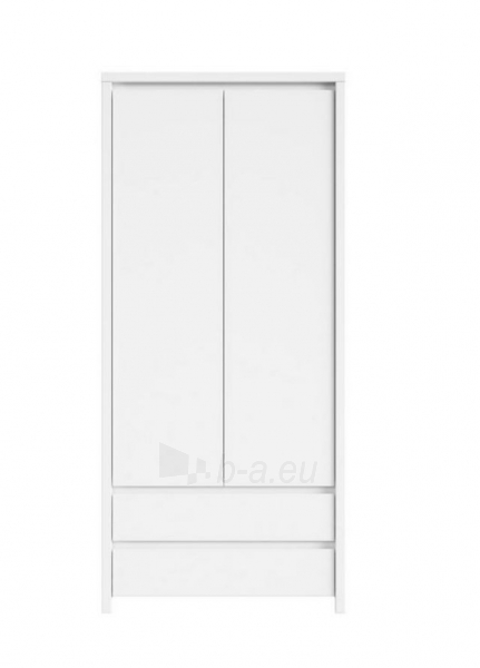 Cupboard Kaspian SZF2D2S white/white matinė paveikslėlis 2 iš 2