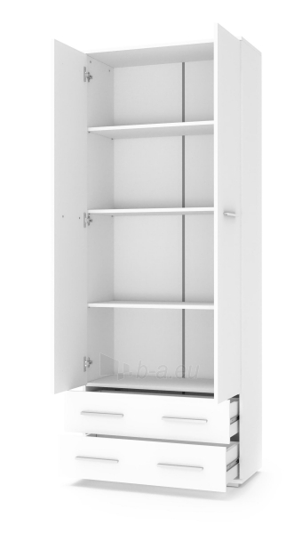 Cupboard LIMA REG2 ąžuolas sonoma/white paveikslėlis 1 iš 1