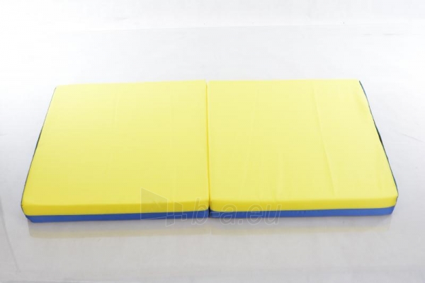 Sporto kilimėlis, 66 x 120 cm, mėlyna/ geltona paveikslėlis 5 iš 8