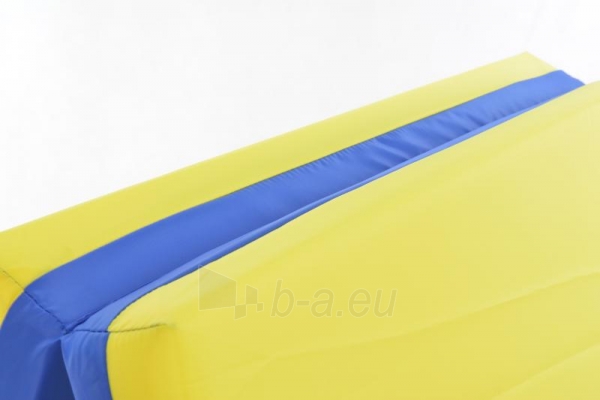 Sporto kilimėlis, 66 x 120 cm, mėlyna/ geltona paveikslėlis 7 iš 8