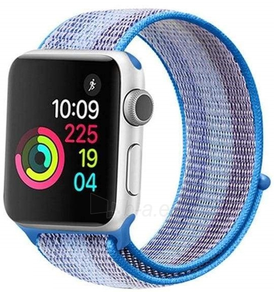 Sriegiuojantis sportinis dirželis Wotchi Apple Watch - Šviesiai mėlynas 42/44 mm paveikslėlis 1 iš 1