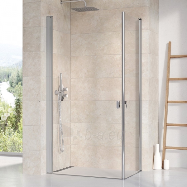 Stačiakampės dušo kabinos sienelė Ravak Chrome, CRV1-100, blizgi+stiklas Transparent paveikslėlis 1 iš 3