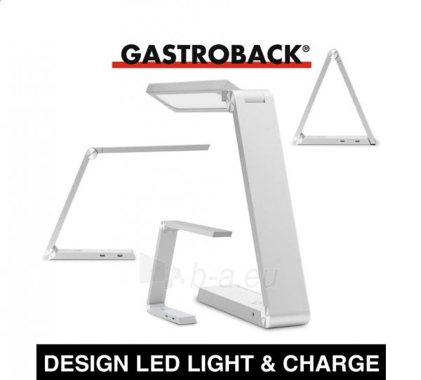 Stalinė lempa Gastroback Design LED Light Charge 60000 paveikslėlis 2 iš 6