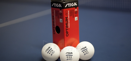 Stalo teniso kamuoliukai Stiga Optimum 40+ paveikslėlis 1 iš 1