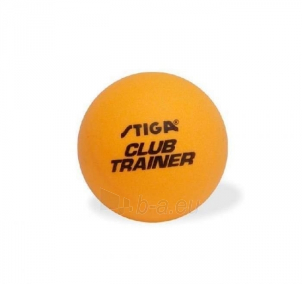 Stalo teniso kamuoliukas STIGA CLUB TRAINER 40 mm geltonas paveikslėlis 1 iš 1