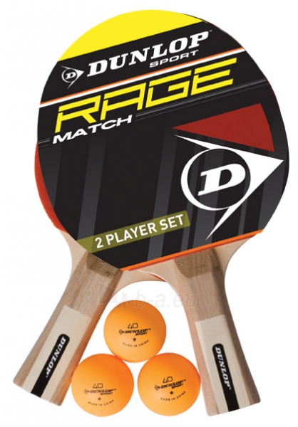 Stalo teniso rinkinys Dunlop Rage Match paveikslėlis 1 iš 1