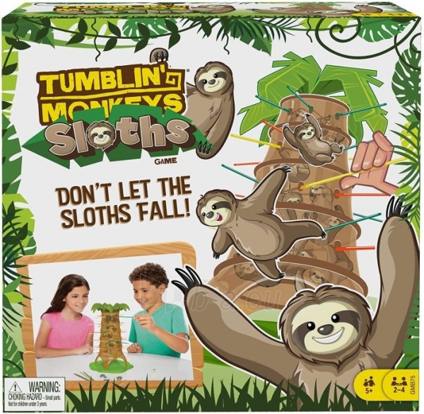 Stalo žaidimas Mattel Games GMB75 / 52563 Tumblin Monkeys Sloths paveikslėlis 1 iš 6