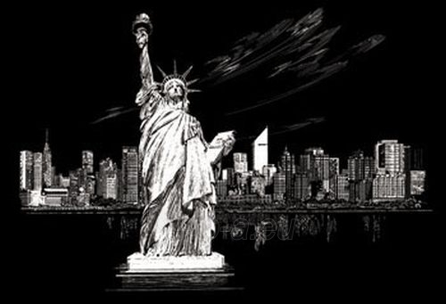 Stalo žaidimas ROYAL BRUSH ENGRAVING ART FAM6 Hobby Statue Of Liberty paveikslėlis 1 iš 1