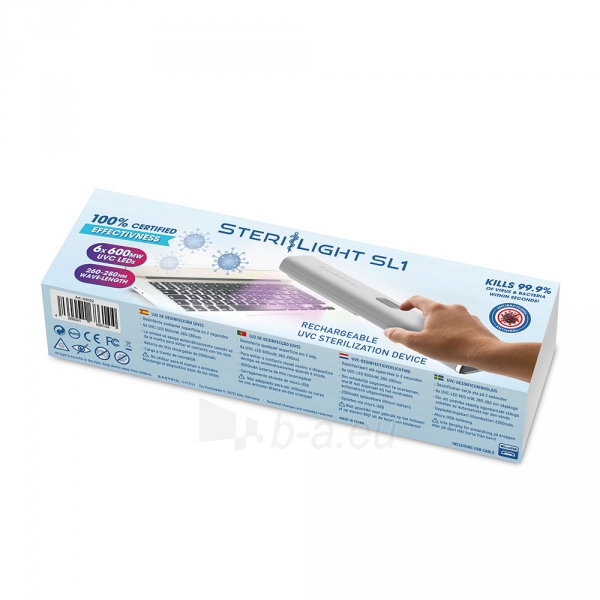Sterilizatorius Easypix SteriLight SL1 64022 paveikslėlis 9 iš 9
