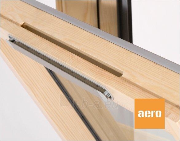 Lūka RoofLITE AERO AVX500 66x118 cm, koka ar ventilāciju paveikslėlis 2 iš 2