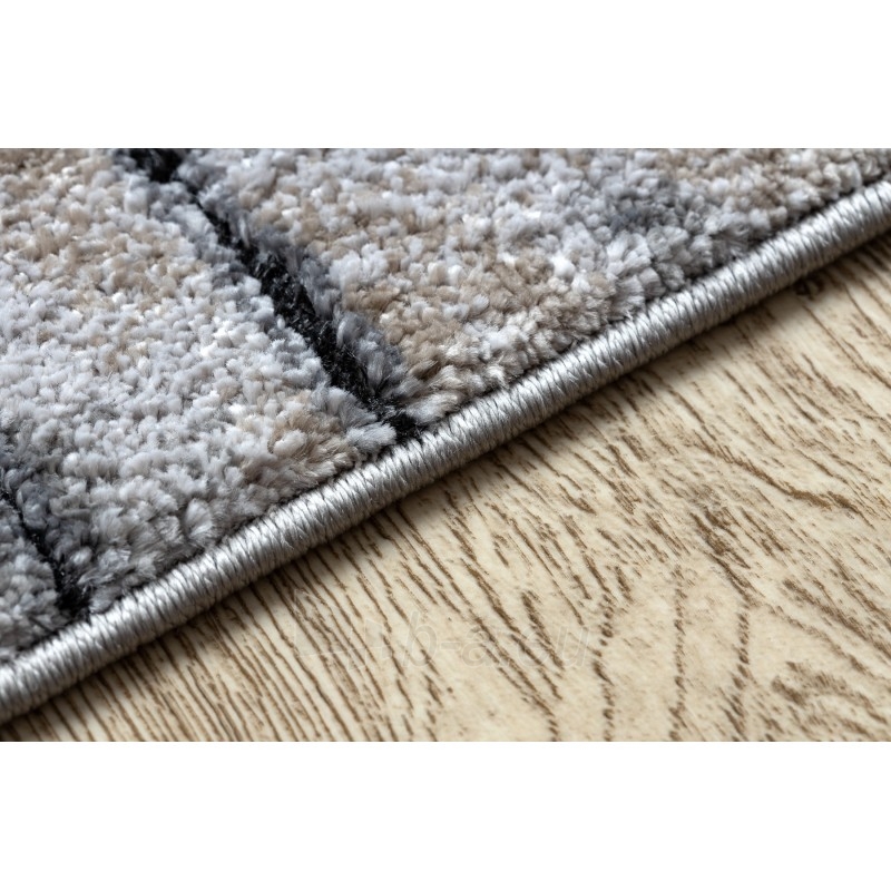 Struktūrinis kilimas su pilkais akcentais COZY Rio | 240x330 cm paveikslėlis 7 iš 16