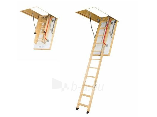 Highly insulated loft ladder FAKRO LTK Thermo 70x130x280 paveikslėlis 1 iš 1