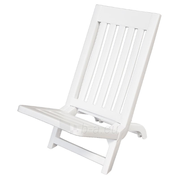 Sulankstoma paplūdimio kėdė Sammy (balta) paveikslėlis 1 iš 1