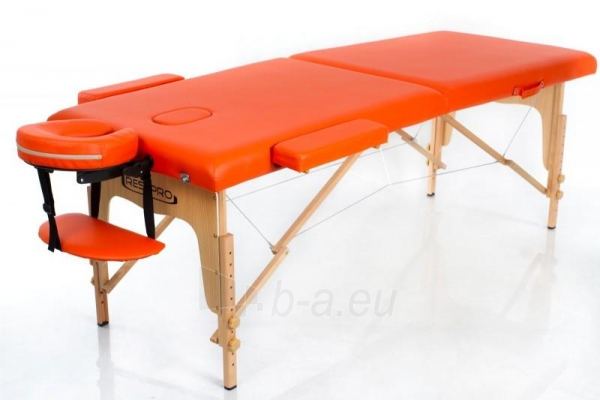 Sulankstomas masažo stalas Restpro Classic 2 Orange paveikslėlis 1 iš 10