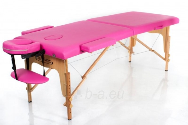 Sulankstomas masažo stalas Restpro Classic 2 Pink paveikslėlis 1 iš 10