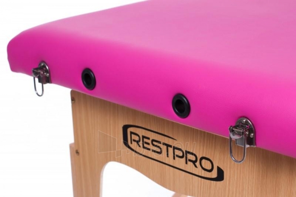 Sulankstomas masažo stalas Restpro Classic 2 Pink paveikslėlis 2 iš 10