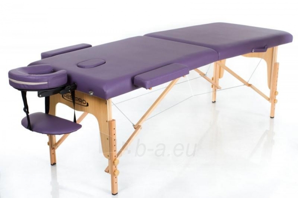 Sulankstomas masažo stalas Restpro Classic 2 Purple paveikslėlis 1 iš 10
