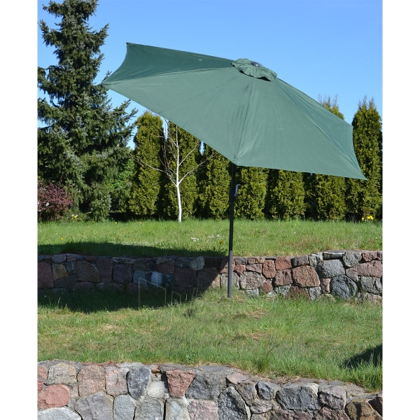 Sulankstomas sodo skėtis Saska Garden, 300cm, žalias paveikslėlis 5 iš 7