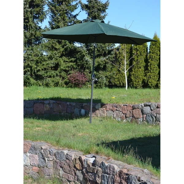 Sulankstomas sodo skėtis Saska Garden, 300cm, žalias paveikslėlis 6 iš 7