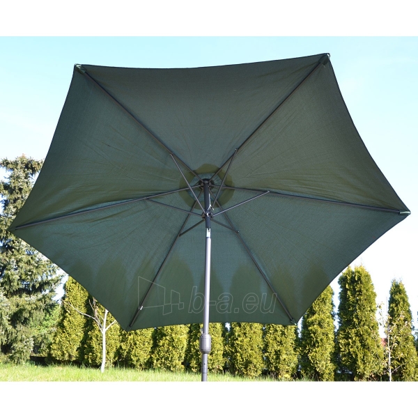 Sulankstomas sodo skėtis Saska Garden, 300cm, žalias paveikslėlis 7 iš 7