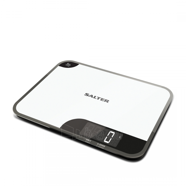 Svarstyklės Salter 1064 WHDR Mini-Max 5kg Digital Kitchen Scale - White paveikslėlis 1 iš 4