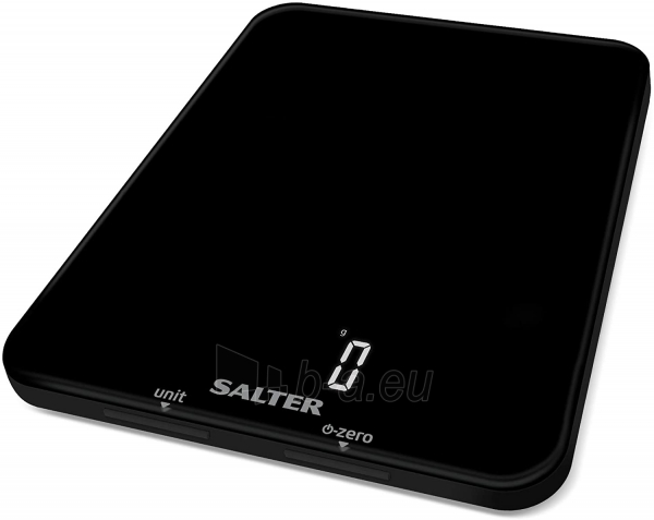 Svarstyklės Salter 1180 BKDR Phantom Digital Kitchen Scale - Black paveikslėlis 1 iš 4