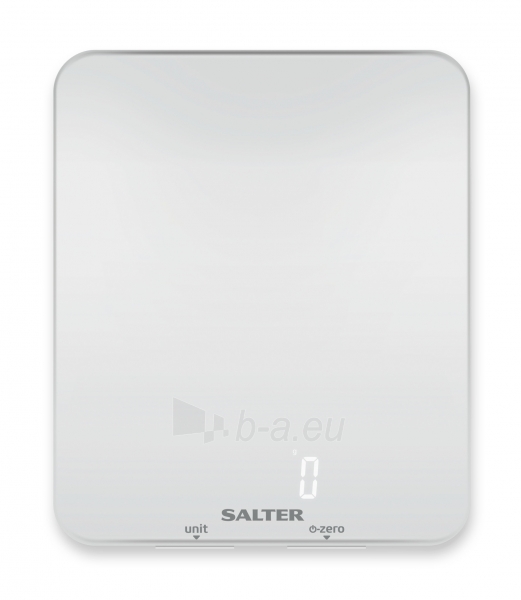 Svarstyklės Salter 1180 WHDR Ghost Digital Kitchen Scale - White paveikslėlis 2 iš 4