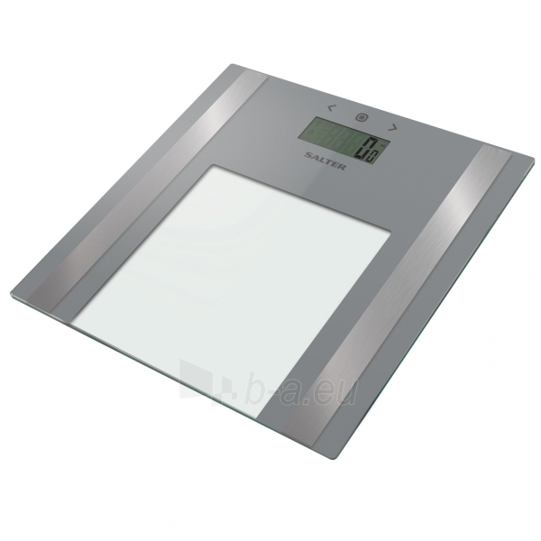 Svarstyklės Salter 9158 SV3R Ultra Slim Glass Analyser Scale silver paveikslėlis 2 iš 4