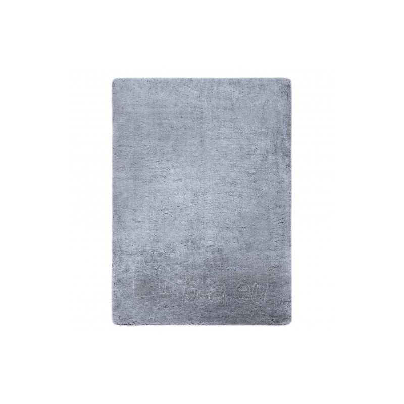 Šviesiai pilkas kailio imitacijos kilimas LAPIN | 120x160 cm paveikslėlis 2 iš 16