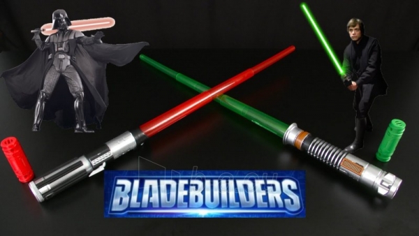 Šviesos kalavijas B2921 / B2919 Hasbro LUKE SKYWALKER Star Wars Electronic Lightsaber paveikslėlis 6 iš 6