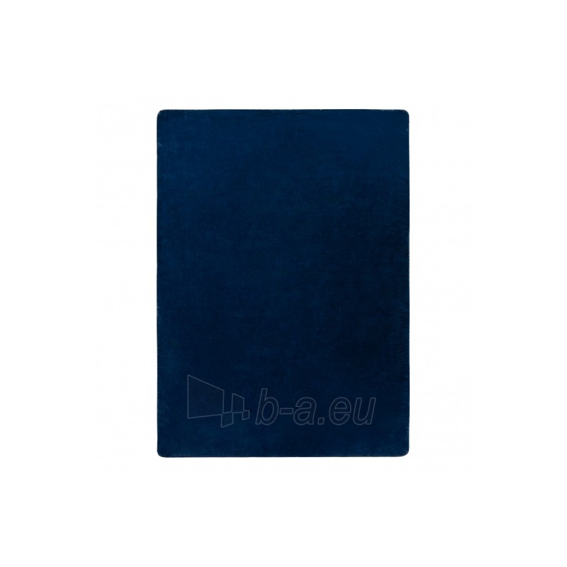 Tamsiai mėlynas kailio imitacijos kilimas POSH | 160x220 cm paveikslėlis 3 iš 17