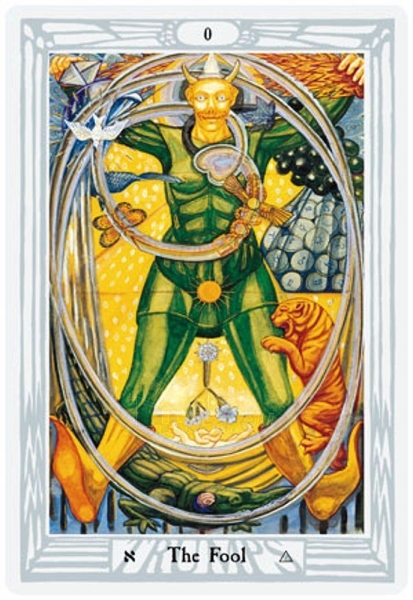 Taro Kortos Aleister Crowley Tarot - De Luxe paveikslėlis 1 iš 6