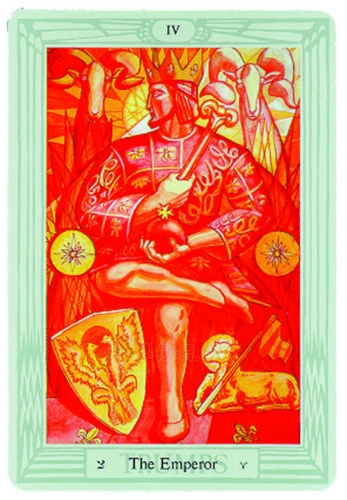 Taro Kortos Aleister Crowley Tarot - De Luxe paveikslėlis 2 iš 6