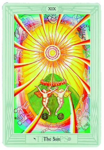 Taro Kortos Aleister Crowley Tarot - De Luxe paveikslėlis 3 iš 6