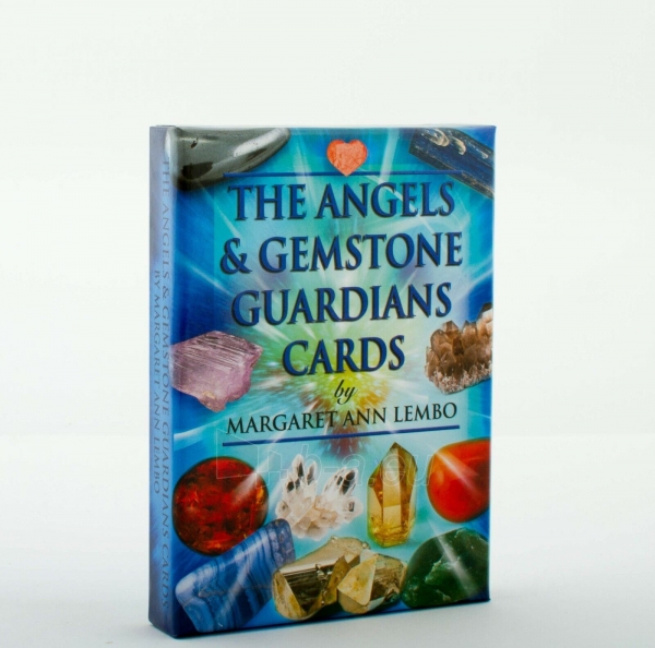 Taro kortos Angels & Gemstone Guardians oracle kortos Findhorn Press paveikslėlis 6 iš 7