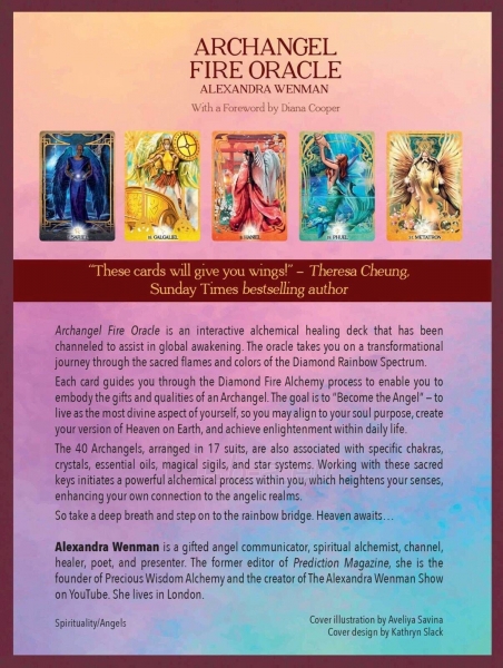 Taro kortos Archangel Fire Oracle kortos Findhorn Press paveikslėlis 2 iš 9